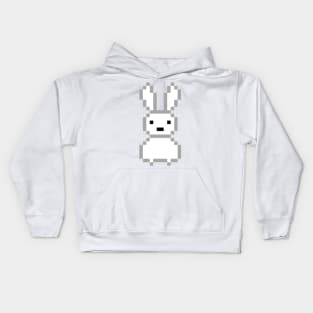 White bunny Kids Hoodie